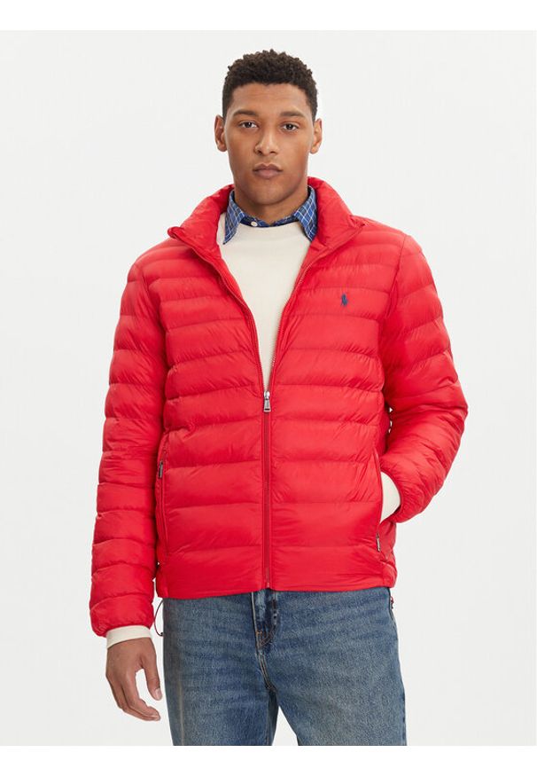 Polo Ralph Lauren Kurtka zimowa Terra 710810897004 Czerwony Regular Fit. Typ kołnierza: polo. Kolor: czerwony. Materiał: syntetyk. Sezon: zima
