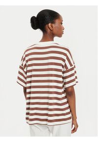 ViCOLO T-Shirt UB0179 Écru Regular Fit. Materiał: wiskoza #5