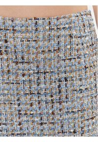 Luisa Spagnoli Spódnica mini Fedina 540533 Niebieski Regular Fit. Kolor: niebieski. Materiał: syntetyk #5