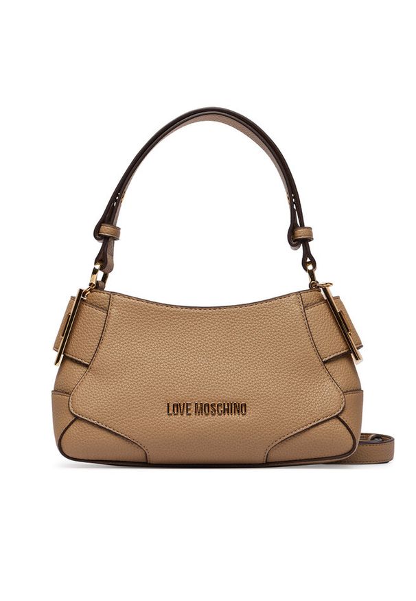 Love Moschino - Torebka LOVE MOSCHINO. Kolor: beżowy