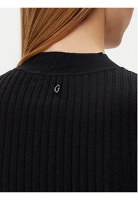 Guess Sweter W5RR15 Z2Y50 Czarny Regular Fit. Kolor: czarny. Materiał: wiskoza #5