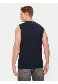 Emporio Armani Underwear Tank top 112089 4R755 00135 Granatowy Slim Fit. Kolor: niebieski. Materiał: bawełna #4
