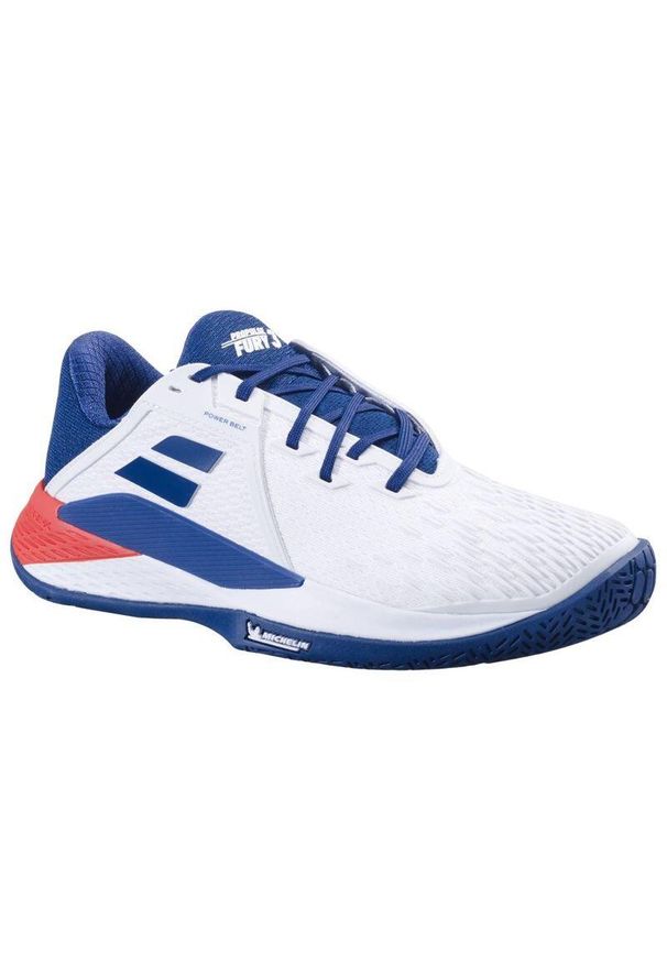 Buty tenisowe męskie Babolat Propulse Fury 3 Clay. Kolor: biały. Sport: tenis