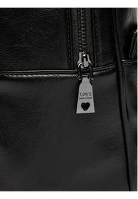 Love Moschino - LOVE MOSCHINO Plecak JC4290PP0LKB0000 Czarny. Kolor: czarny. Materiał: skóra #5