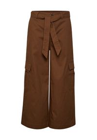 Kaffe Spodnie materiałowe Jumper 10507581 Brązowy Regular Fit. Kolor: brązowy. Materiał: bawełna #4