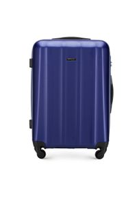 Wittchen - Zestaw walizek z polikarbonu fakturowanych. Kolor: niebieski. Materiał: guma. Styl: klasyczny #2