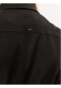 Morgan Sukienka koszulowa 212-RVANYA Czarny Slim Fit. Kolor: czarny. Materiał: syntetyk. Typ sukienki: koszulowe #4