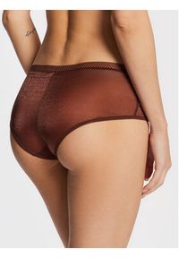 Gossard Bokserki Glossies 6274 Brązowy. Kolor: brązowy. Materiał: syntetyk