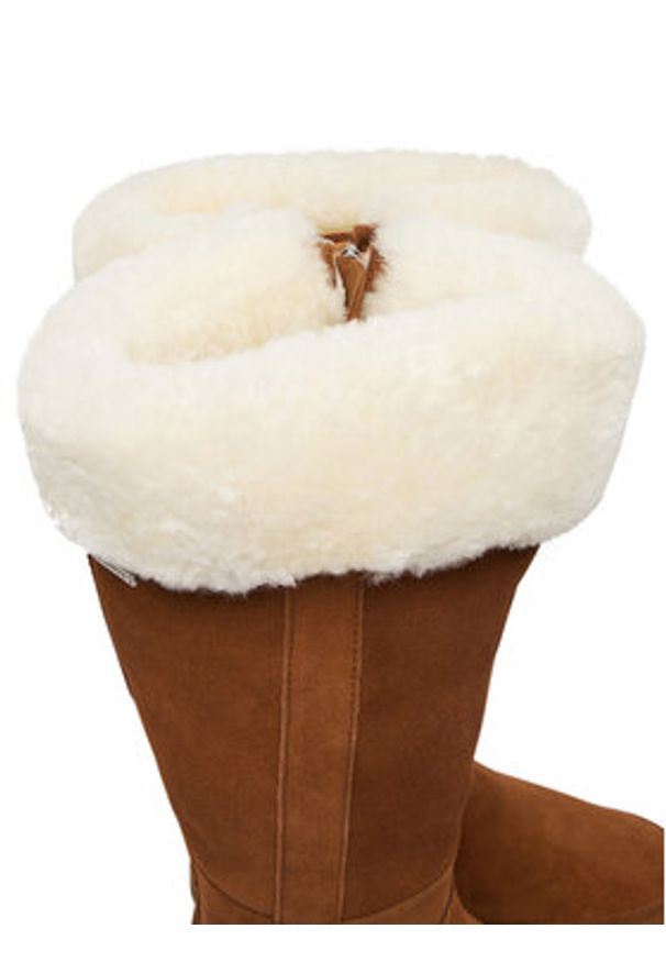 EMU Australia Śniegowce Georgi W13218 Brązowy. Kolor: brązowy. Materiał: skóra