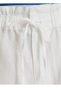 Tommy Jeans Szorty materiałowe DW0DW22227 Biały Regular Fit. Kolor: biały. Materiał: len #3