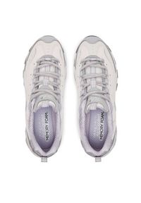 skechers - Skechers Sneakersy D'lites - Retro Rewind 150536/NTGY Szary. Kolor: szary. Materiał: skóra #4