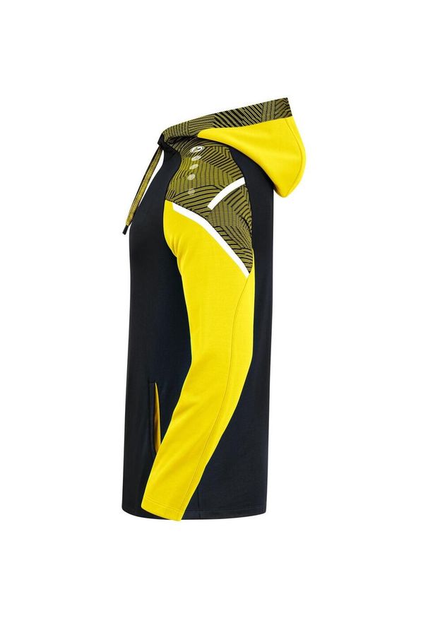 Dziecięca bluza dresowa z kapturem Jako Performance. Typ kołnierza: kaptur. Kolor: wielokolorowy, żółty, czarny. Materiał: dresówka