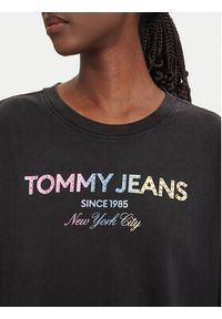 Tommy Jeans T-Shirt DW0DW22803 Czarny Oversize. Kolor: czarny. Materiał: bawełna #5