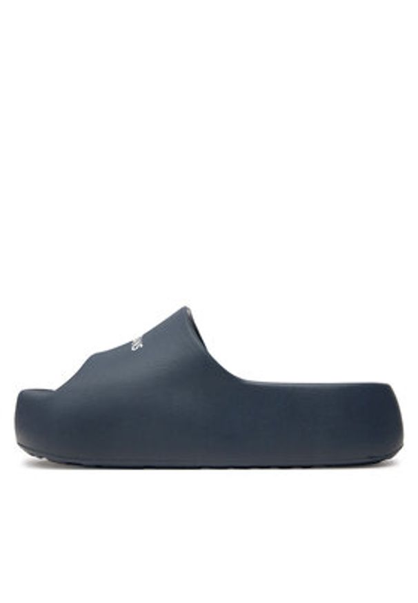 Tommy Jeans Klapki Tjw Chunky Flatform Slide EN0EN02454 Granatowy. Kolor: niebieski. Materiał: syntetyk