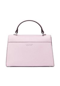 Lauren Ralph Lauren - LAUREN RALPH LAUREN Torebka Farrah 431966765002 Różowy. Kolor: różowy. Materiał: skórzane