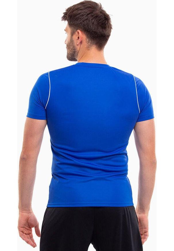 Koszulka męska Nike Dry Park 20 Dri-Fit piłkarska treningowa szybkoschnąca. Kolor: niebieski. Technologia: Dri-Fit (Nike). Sport: piłka nożna
