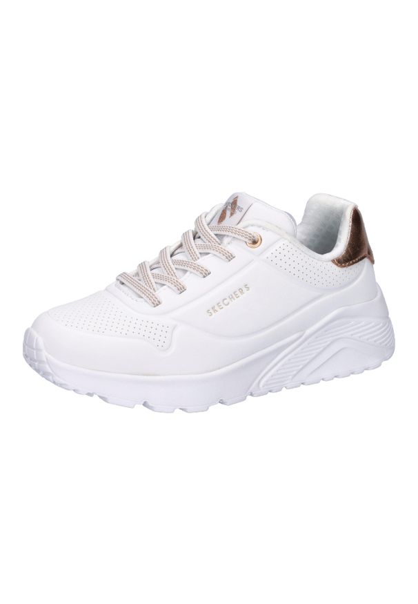skechers - Buty Kobieta Skechers Uno Lite biały. Zapięcie: sznurówki. Kolor: biały. Materiał: tkanina, syntetyk, materiał. Szerokość cholewki: normalna. Model: Skechers Sport. Sport: turystyka piesza