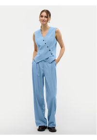 Vero Moda Kamizelka Liba 10324631 Błękitny Regular Fit. Kolor: niebieski. Materiał: syntetyk #4
