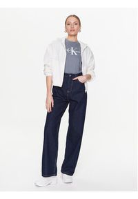 Calvin Klein Jeans T-Shirt J20J220717 Szary Relaxed Fit. Kolor: szary. Materiał: bawełna
