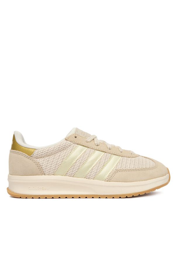 Adidas - adidas Sneakersy Run 70S 2.0 KK3393 Beżowy. Kolor: beżowy. Materiał: skóra, zamsz. Sport: bieganie
