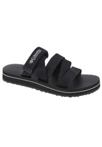 columbia - Klapki na basen damskie, W Alava Slide Sandal. Kolor: czarny. Materiał: tkanina, guma. Sport: pływanie