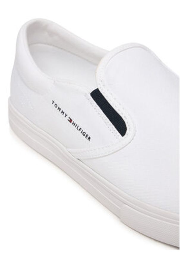 TOMMY HILFIGER - Tommy Hilfiger Tenisówki Vulc Core FM0FM05689 Biały. Kolor: biały. Materiał: materiał