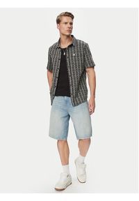 Quiksilver Koszula Street Way EQYWT04608 Czarny Regular Fit. Kolor: czarny. Materiał: bawełna. Styl: street #5