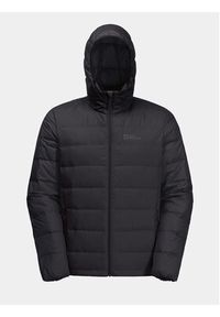 Jack Wolfskin Kurtka puchowa Ather Down Hoody 1207671 Czarny Regular Fit. Kolor: czarny. Materiał: puch, syntetyk #3