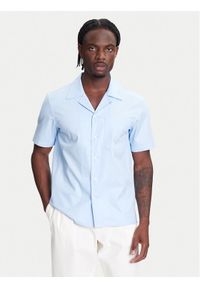 Robe di Kappa Koszula Robe Giovani Aousja 631372W Błękitny Regular Fit. Kolor: niebieski. Materiał: bawełna