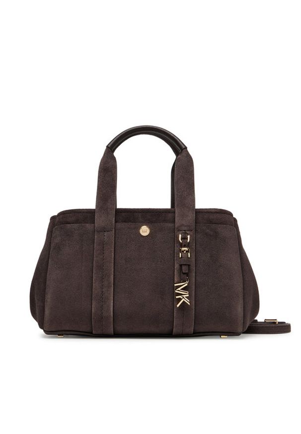 MICHAEL Michael Kors Torebka Romee 32F5G1ZC1S Brązowy. Kolor: brązowy. Materiał: skórzane, zamszowe