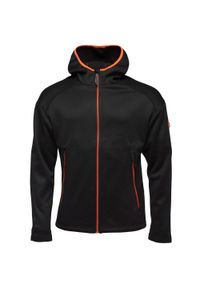 GLENMUIR - Męski Sweter Sportowy Loap Gamor Czarny 3XL - Komfort i Wydajność. Kolor: czarny. Materiał: poliester