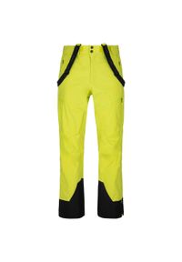 Męskie spodnie hardshell Kilpi LAZZARO-M. Kolor: zielony. Materiał: hardshell