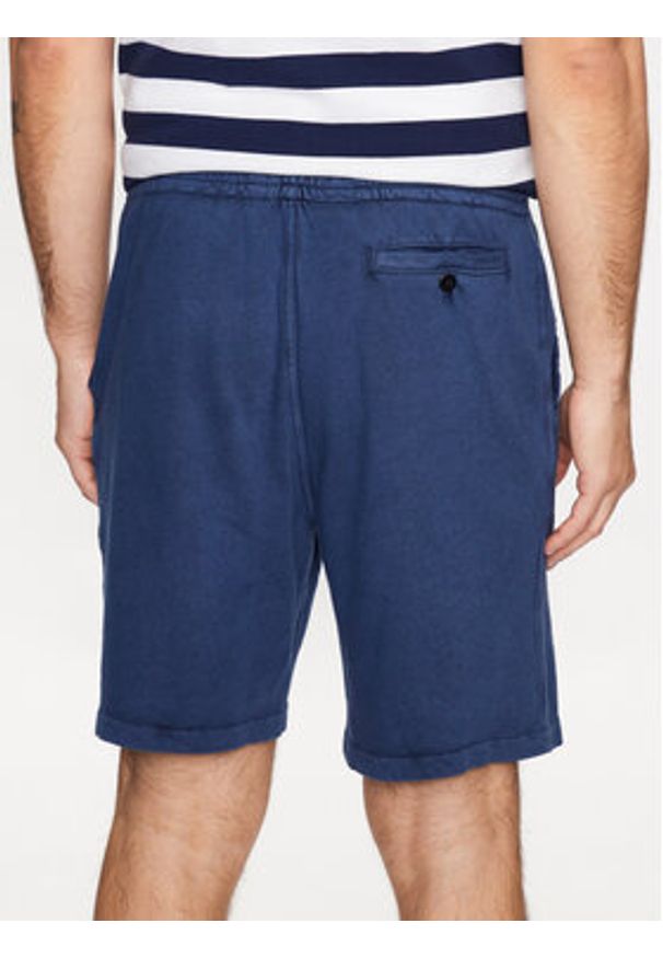 Polo Ralph Lauren Szorty sportowe 710704271016 Granatowy Regular Fit. Kolor: niebieski. Materiał: bawełna. Styl: sportowy