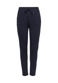 only - ONLY Spodnie materiałowe Poptrash 15115847 Granatowy Regular Fit. Kolor: niebieski. Materiał: syntetyk #6