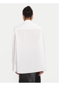 Hugo Koszula Exifa 50523430 Biały Oversize. Kolor: biały. Materiał: bawełna
