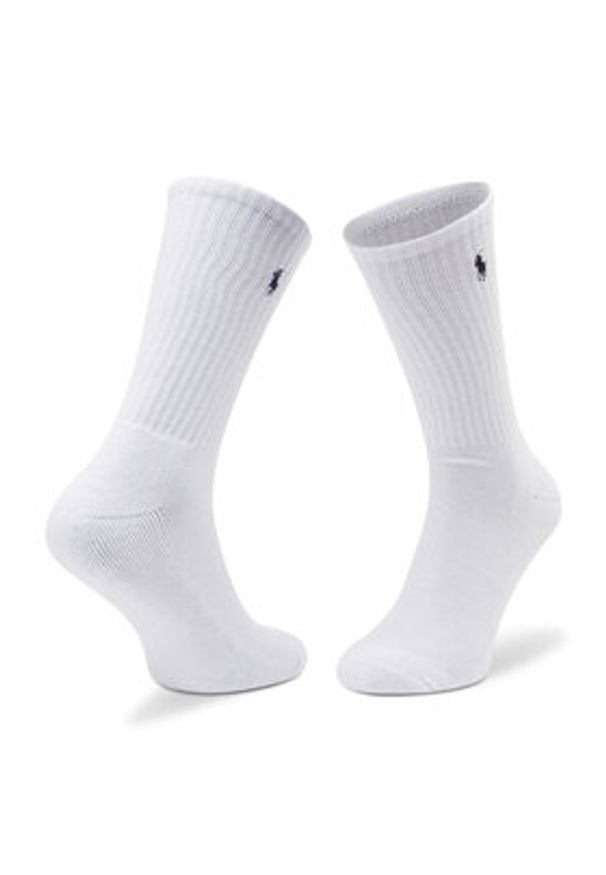 Polo Ralph Lauren Skarpety długie Classic 449723763001 Biały. Kolor: biały. Materiał: materiał