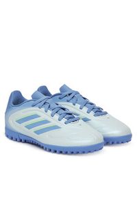 Adidas - adidas Buty do piłki nożnej Copa Pure 3 Club Turf IE1186 Niebieski. Kolor: niebieski. Materiał: skóra #4