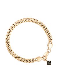 ICED STUFF Bransoletka Miami Cuban Link Złoty. Materiał: metalowe. Kolor: złoty
