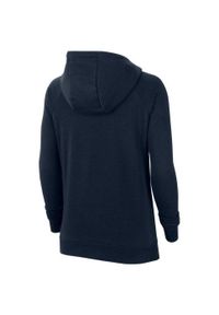 Nike - Damska Bluza Z Kapturem Park 20 Raglan. Typ kołnierza: kaptur. Kolor: niebieski. Długość rękawa: raglanowy rękaw