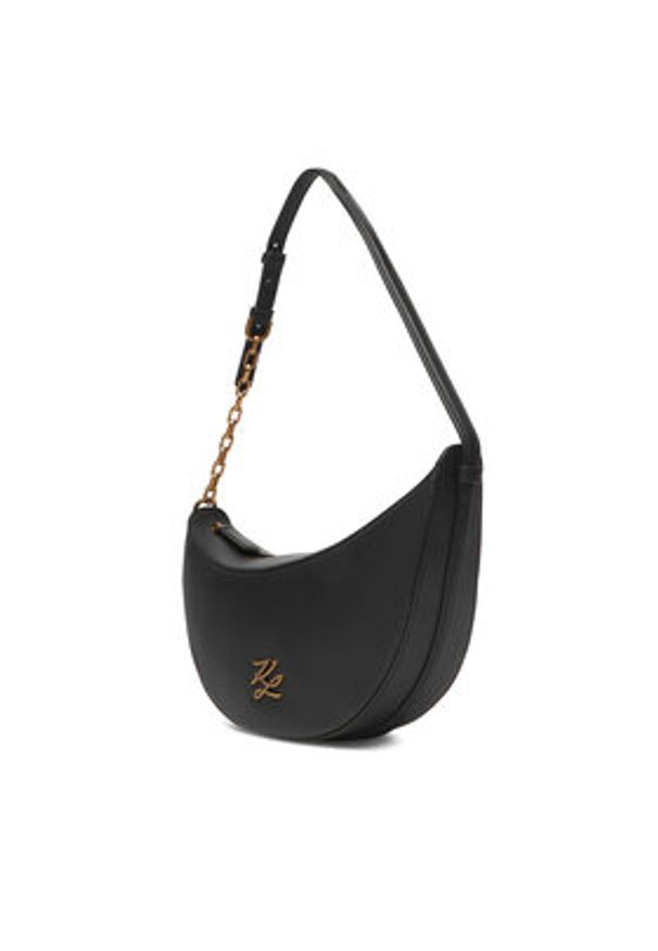 Karl Lagerfeld - KARL LAGERFELD Torebka B1W30236 Czarny. Kolor: czarny. Materiał: skórzane
