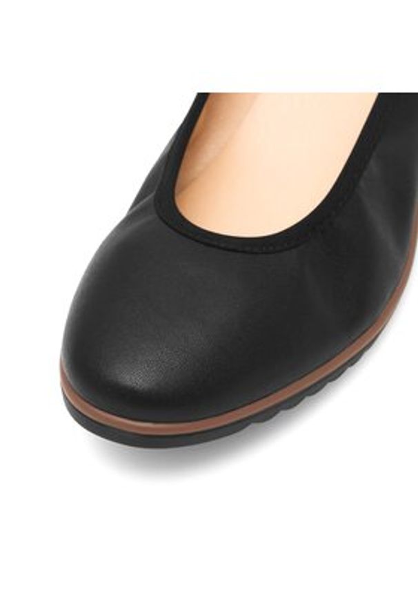 Clara Barson Półbuty WYL3397-1 Czarny. Kolor: czarny. Materiał: syntetyk