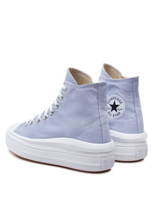 Converse Trampki Chuck Taylor All Star Move Platform A08294C Fioletowy. Kolor: fioletowy. Materiał: materiał. Obcas: na platformie