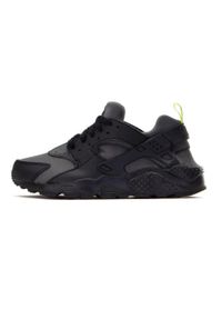Buty do chodzenia dla dzieci Nike Air Huarache Run Gs sportowe. Kolor: czarny. Model: Nike Air Huarache, Nike Huarache. Sport: bieganie, turystyka piesza