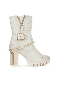 Botki Mustang. Kolor: biały #1