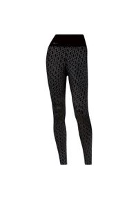 ANITA ACTIVE - legginsy sportowe Tights Massage Effekt. Kolor: czarny. Materiał: elastan, poliamid