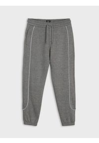 Sinsay - Spodnie dresowe - szary. Kolor: szary. Materiał: dresówka #1