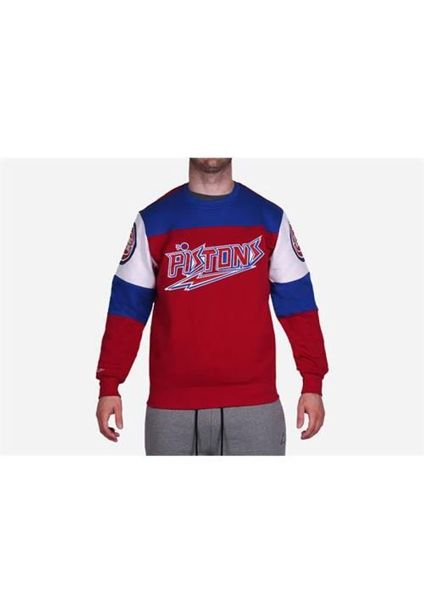 Bluza sportowa męska Mitchell & Ness Detroit Pistons. Kolor: wielokolorowy