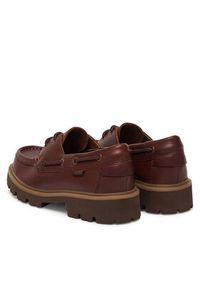 Clarks Półbuty Cleyhill Boat. 26187287 Brązowy. Kolor: brązowy. Materiał: skóra #6