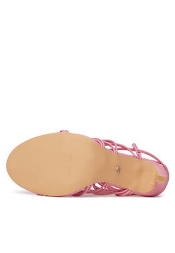 DeeZee Sandały FA05-3492-S1 Różowy. Kolor: różowy. Materiał: skóra