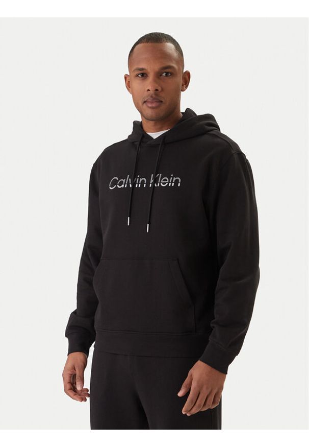 Calvin Klein Bluza LV04LF242G Czarny Regular Fit. Kolor: czarny. Materiał: bawełna